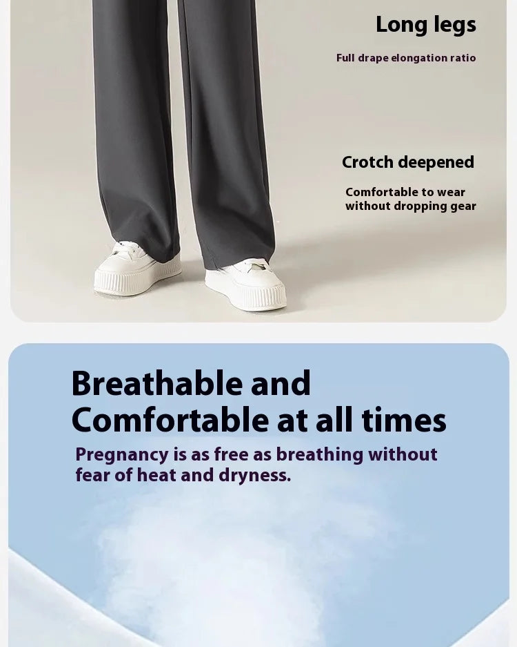 ComfortFit Wide Leg Maternity Pants ATHLEXES