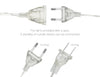 Enchanting 5m LED Icicle Garland Lights for Christmas ATHLEXES