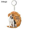 Heartfelt Dog Angel Pendant Keychain ATHLEXES