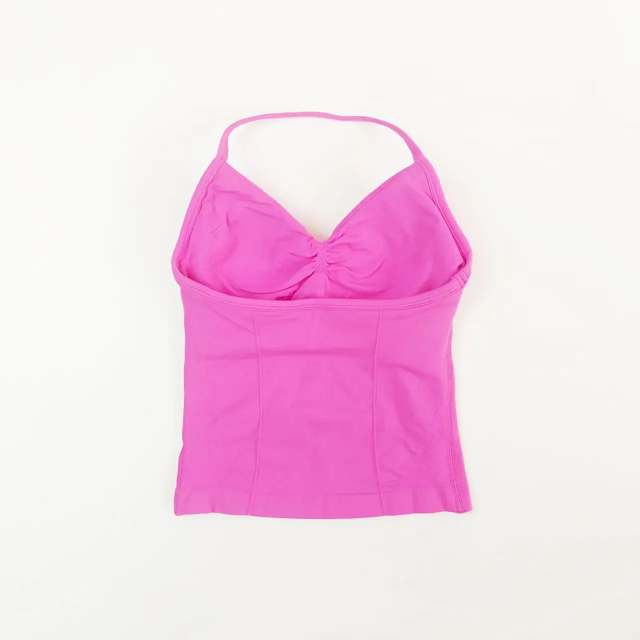 Vibrant Strappy Yoga Tank with Built-In Bra ATHLEXES