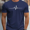 Graphic Cotton Casual Tee for Men ATHLEXES