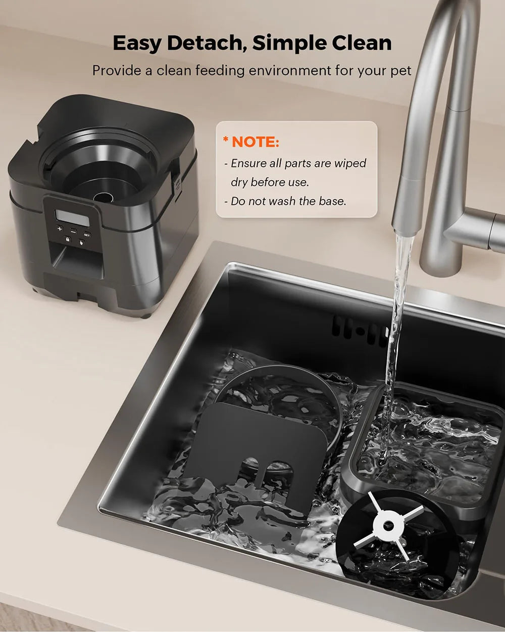 Smart Pet Feeder Pro: Automatic Timed Food Dispenser for Cats and Dogs ATHLEXES