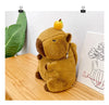 Kawaii Capybara Plush Backpack for Kids ATHLEXES