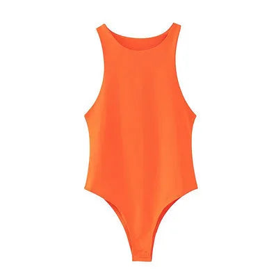 Sleek Comfort Sleeveless Bodysuit for Women ATHLEXES