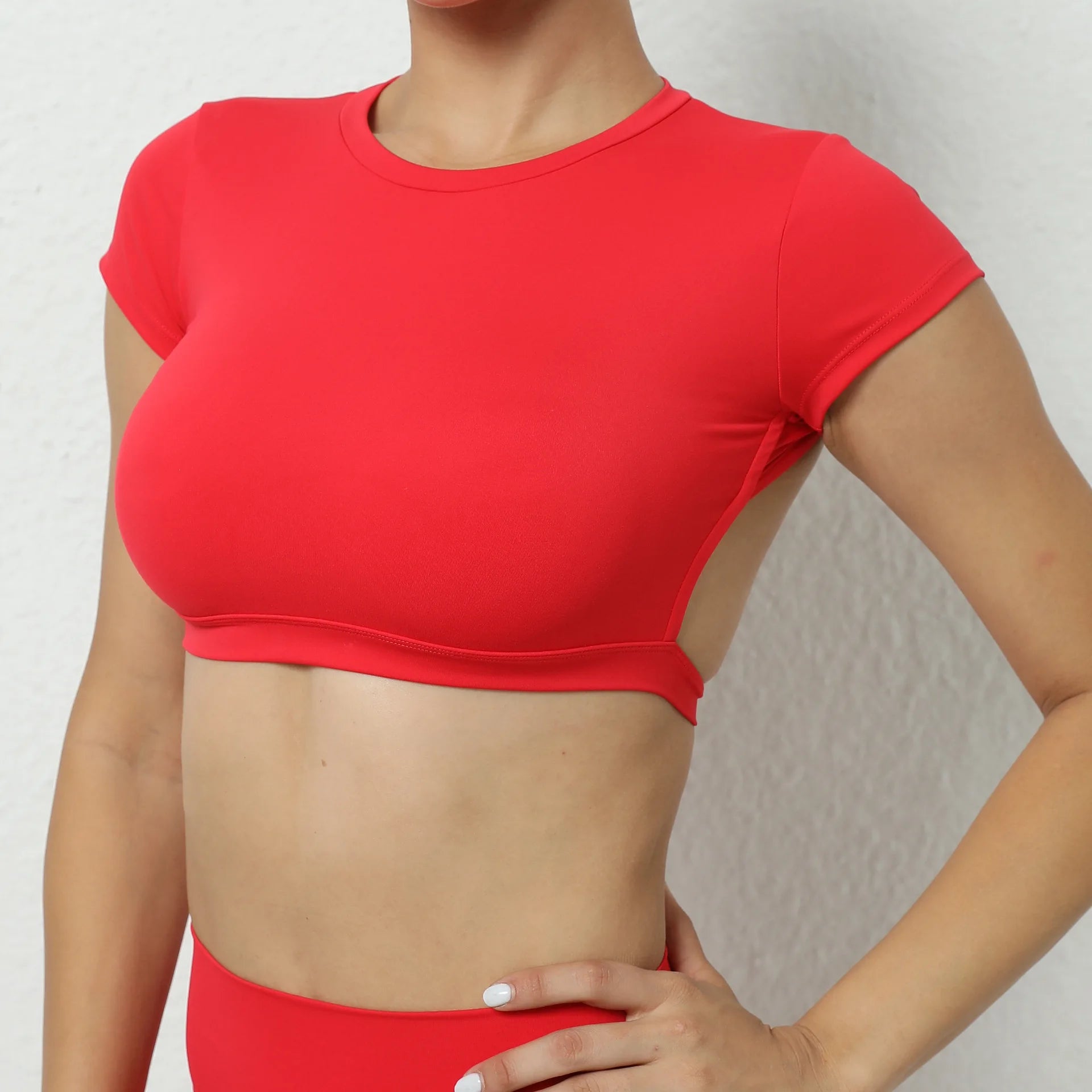 BreezeFit Backless Yoga Crop Top for Women ATHLEXES