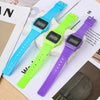 Vintage Square LED Sports Couple Watches ATHLEXES