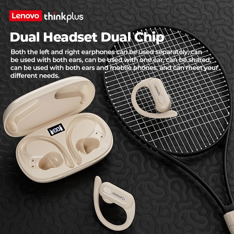 Lenovo ERAZER XT60 HiFi Sports Wireless Earbuds ATHLEXES