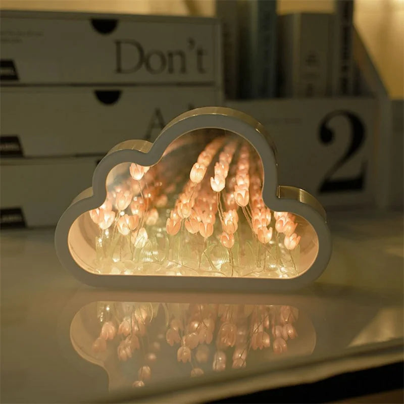 Tulip Glow LED Night Light Table Lamp ATHLEXES