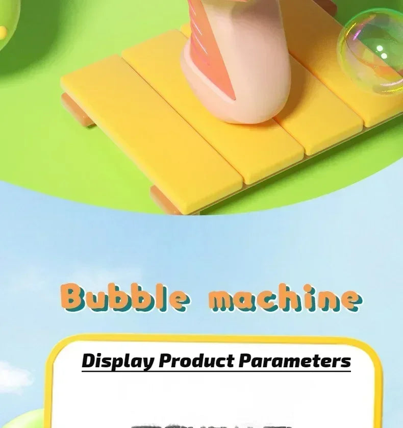 Fantasy Bubbles Electric Bubble Gun Toy ATHLEXES