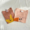 Korean Cotton Cartoon Tees for Kids 2025 Summer Collection ATHLEXES