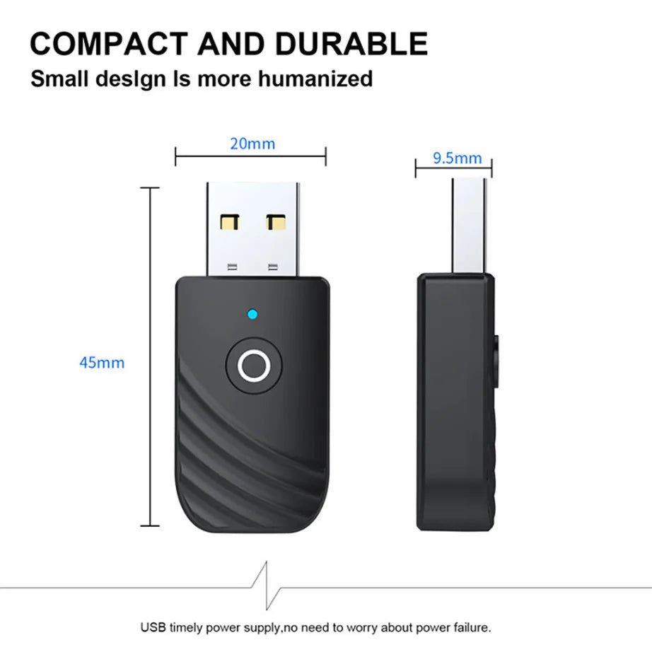 TriMode Bluetooth 5.0 Audio Adapter ATHLEXES