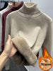 Korean Style Velvet Turtleneck Sweater for Women ATHLEXES