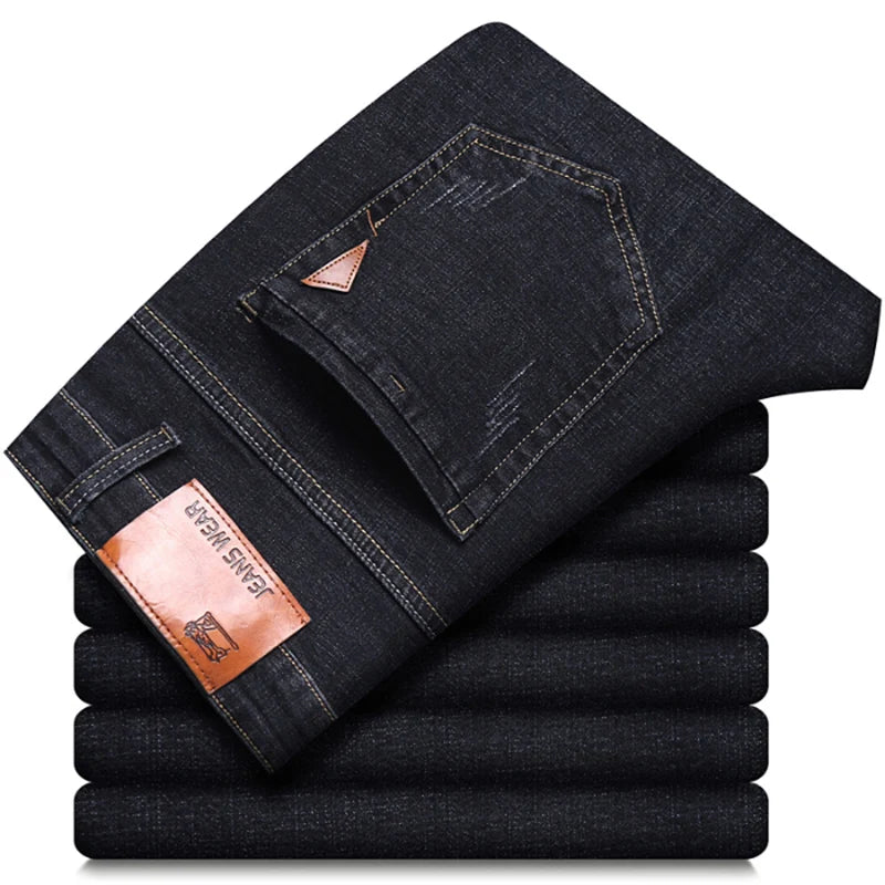 Elite Comfort Slim Fit Denim Trousers for Men ATHLEXES