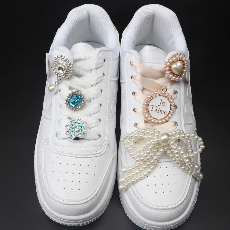 Chic Gemstone Shoe Charms for Sneakers Accessories ATHLEXES