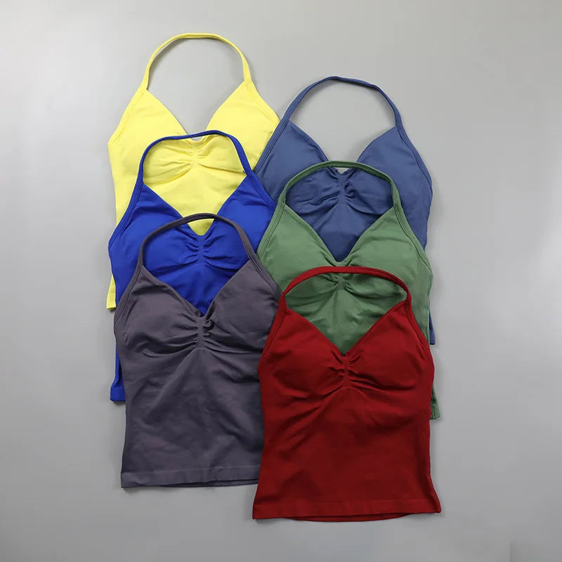 ActiveFit Longline Strappy Sports Top ATHLEXES