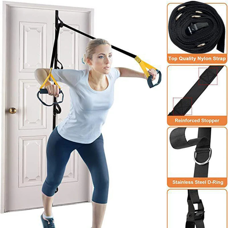 Premium Resistance Band Door Anchor Strap System ATHLEXES