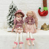 Elf Couple Plush Dolls: Festive Tree Ornaments ATHLEXES