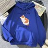 Cute Cat Print Oversized Hoodie for Women ATHLEXES