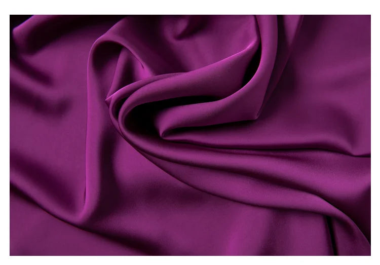 Satin Elegance Summer Short Sleeve Top ATHLEXES