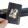 Luxury Waterproof Black Gold Playing Cards Set ATHLEXES