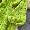 Chic French Lace Ruffle Dress for Women ATHLEXES