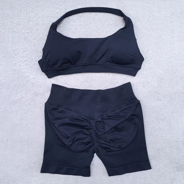 ActiveFit Scrunch Shorts and Sports Bra Set ATHLEXES