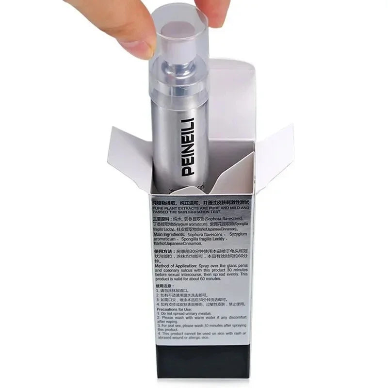 Peineili Premium Delay Spray for Men, 60 Min Boost ATHLEXES