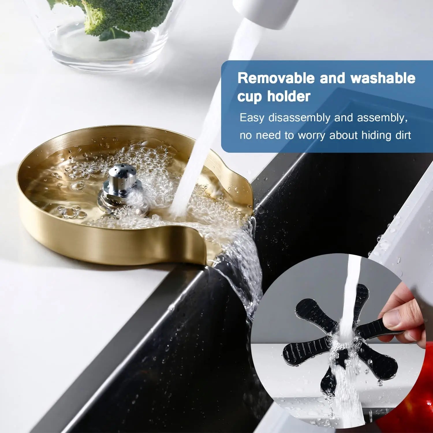 EcoClean Automatic Glass Cup Washer ATHLEXES