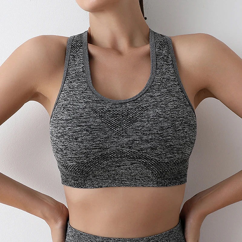 ElevateFit Women's Push Up Yoga Sports Bra ATHLEXES
