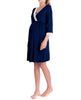 Elegant Maternity Lace Tie Pajama Set ATHLEXES