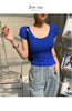 AOSSVIAO 100% Cotton Womenâ??s Slim Fit Tees ATHLEXES
