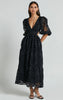 Elegant Lace Embroidered Summer Dress ATHLEXES