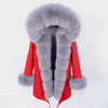 Sophisticated Real Fur Hooded Outerwear ATHLEXES