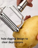4in1 Stainless Steel Kitchen Peeler & Grater Tool ATHLEXES