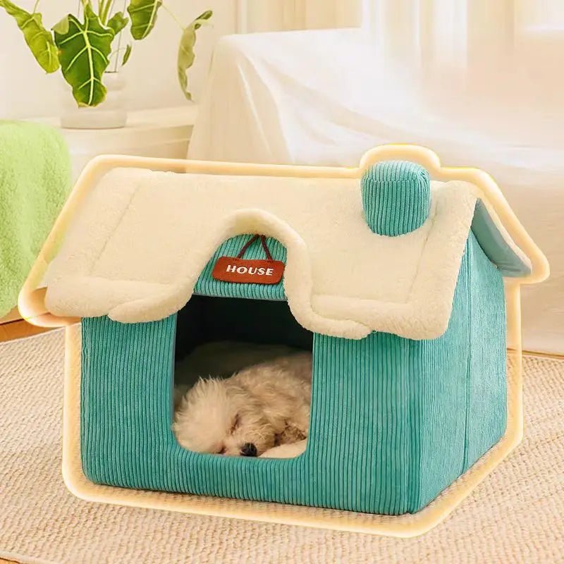 FurHaven Plush Foldable Pet House ATHLEXES