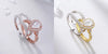 Newshe Sterling Silver Pear Cut Ring Enhancer Set ATHLEXES