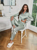 Solid Long Sleeve Pajama Set ATHLEXES