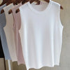 Summer Knit O-Neck Sleeveless Casual Top ATHLEXES