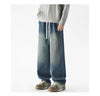 Winter Fleece Men's Baggy Straight Jeans ATHLEXES