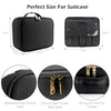 LuxeGlow Travel Makeup Organizer with Mirror ATHLEXES