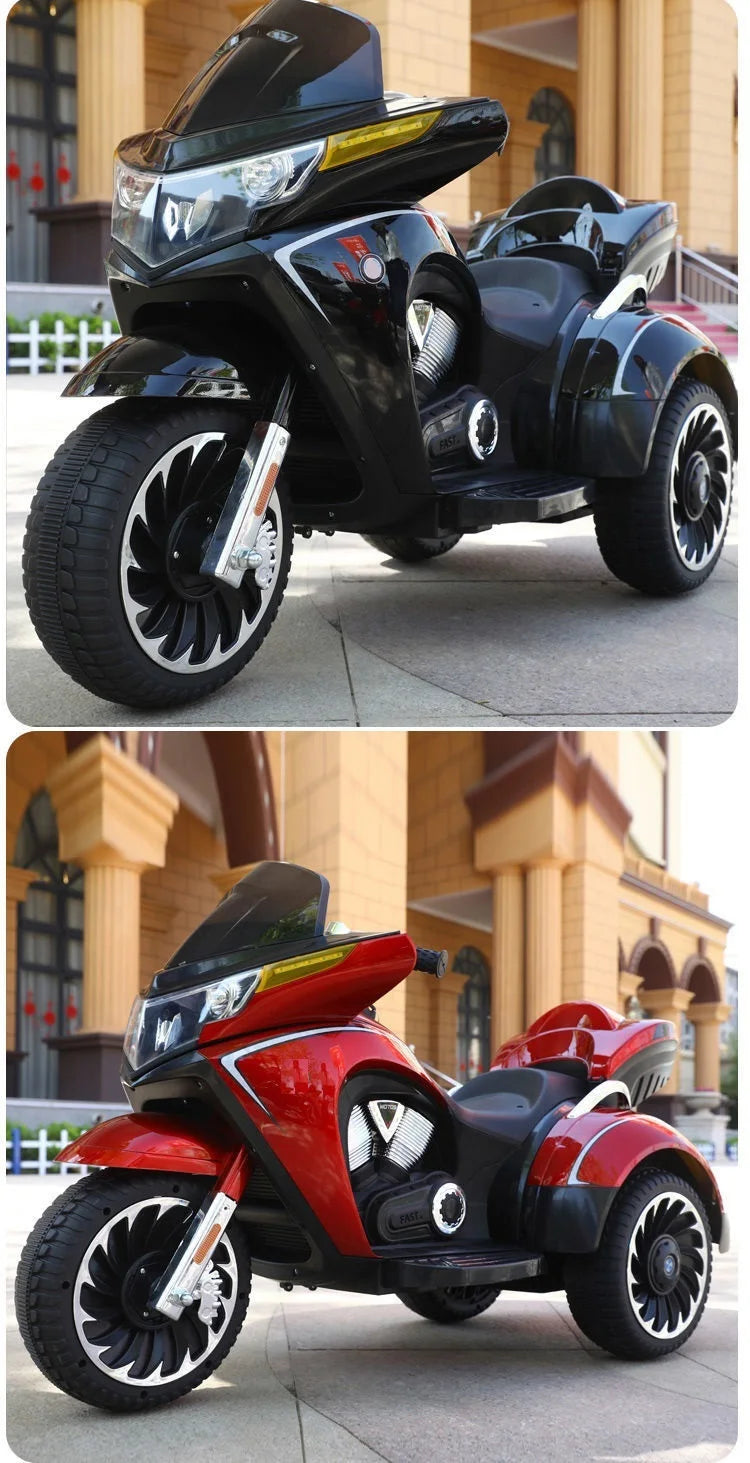 Kids Electric Trike with Key Start for 3-12 Years Old ATHLEXES