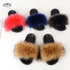 Luxury Faux Fur Slides for Women - Summer Comfort ATHLEXES