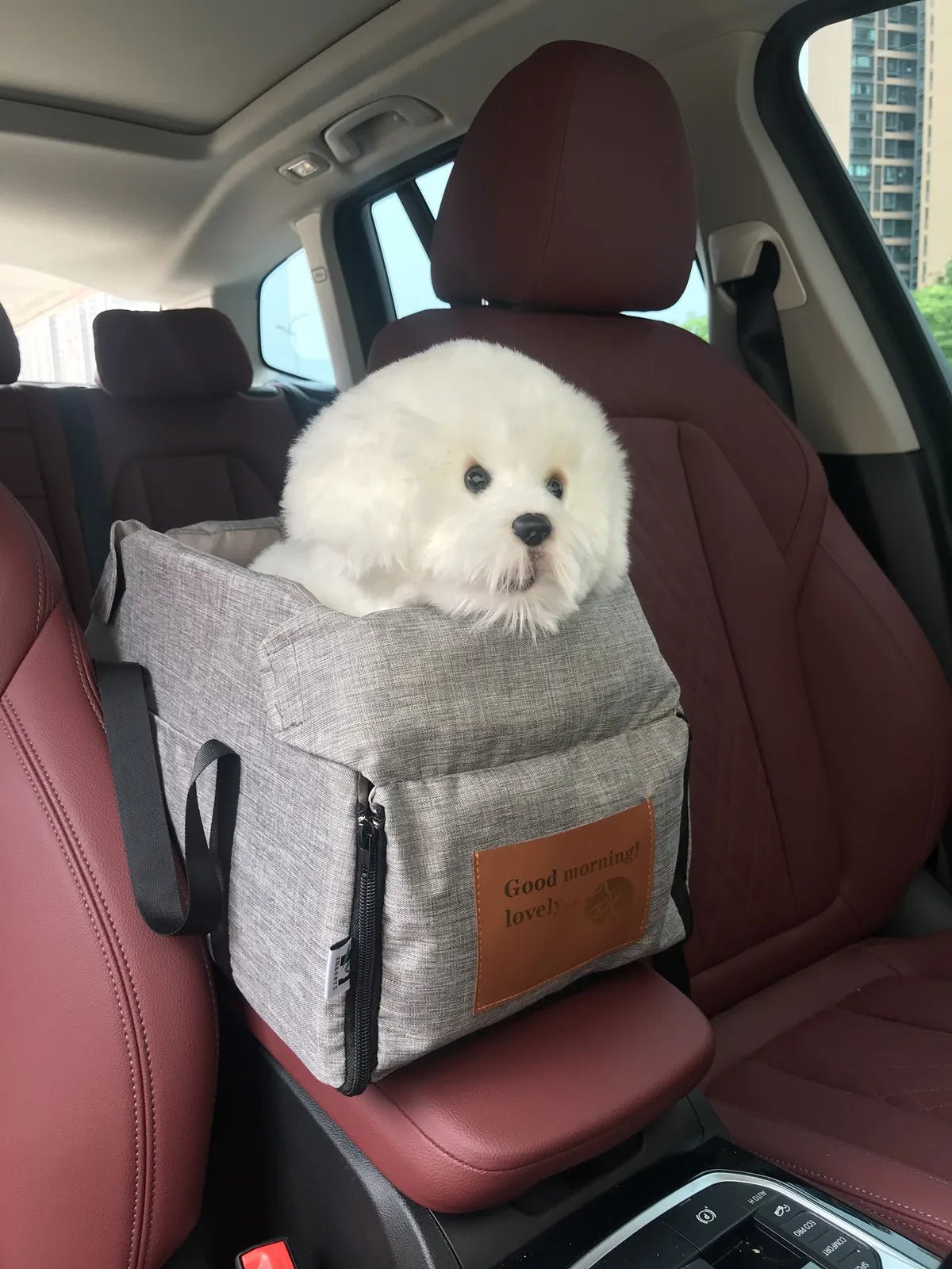 Dog Car Seat Bed Car Central Dog Car Seat Bed Portable Dog Carrier for Small Dogs Cats Safety Travel Bag Dog Accessories ATHLEXES