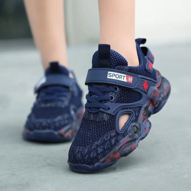 Boys Summer Air Mesh Running Shoes ATHLEXES