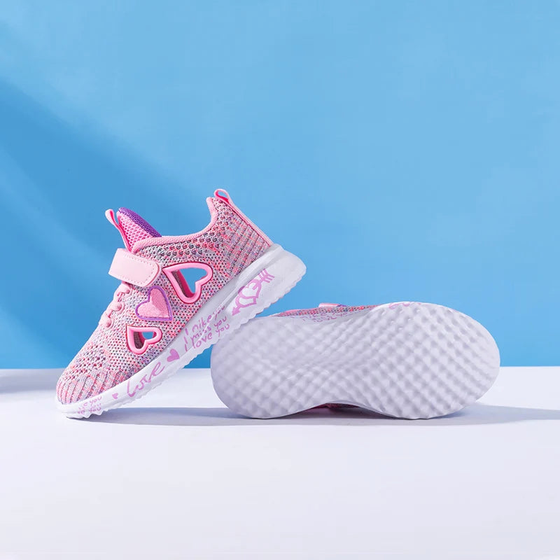 BreezyStep Kids Light Mesh Sneakers ATHLEXES