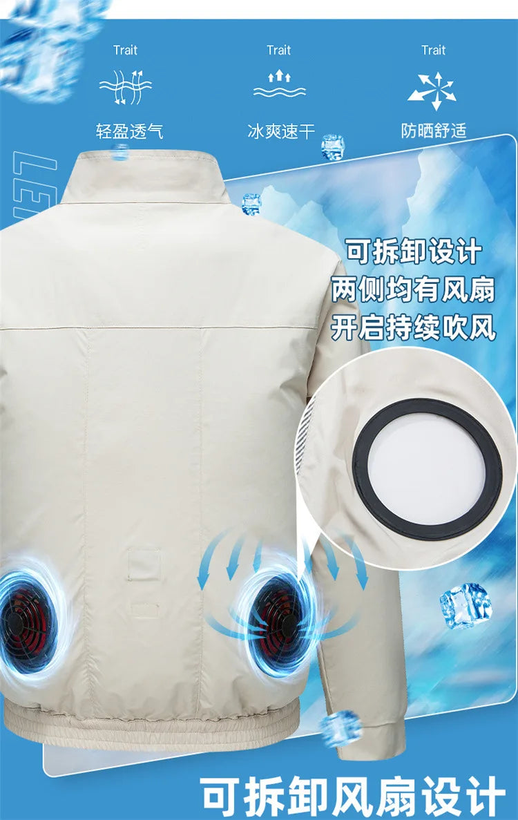 ChillWear Cooling Work Overalls for Summer ATHLEXES