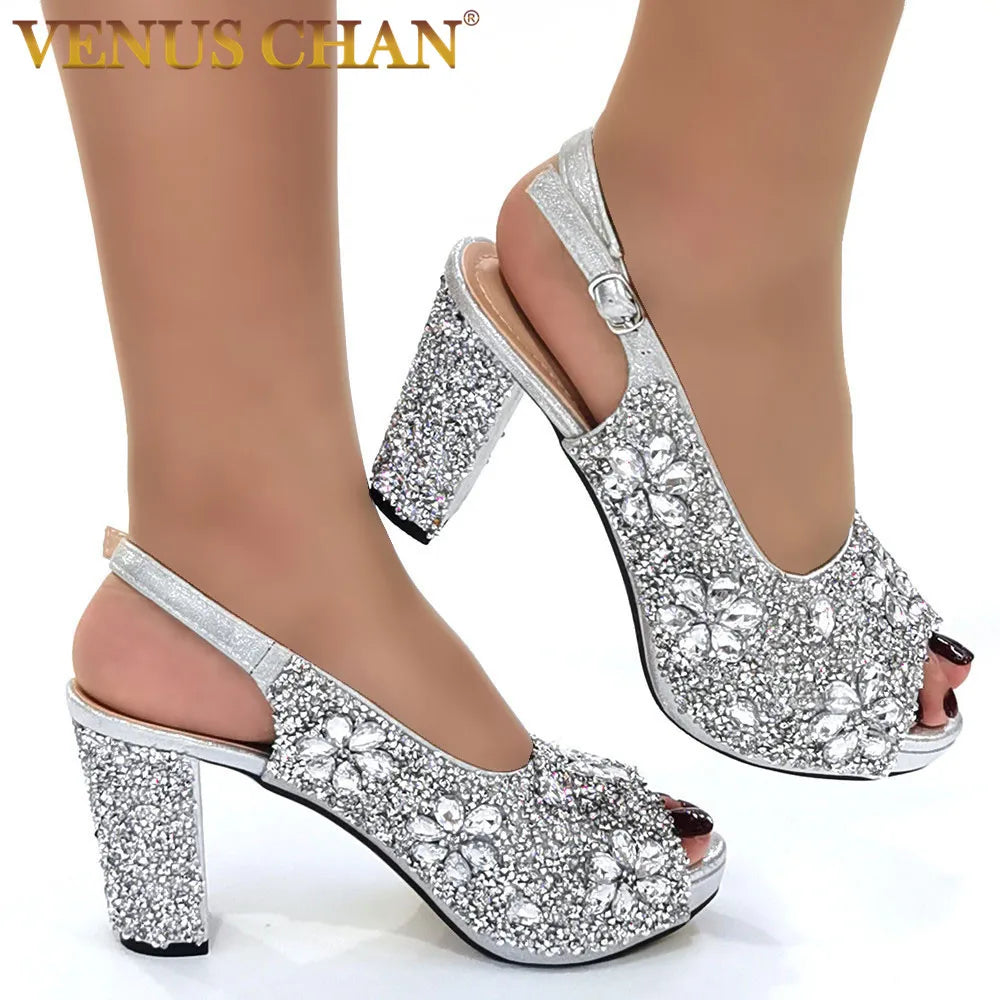 Radiant Red Diamond Wedding Heels ATHLEXES