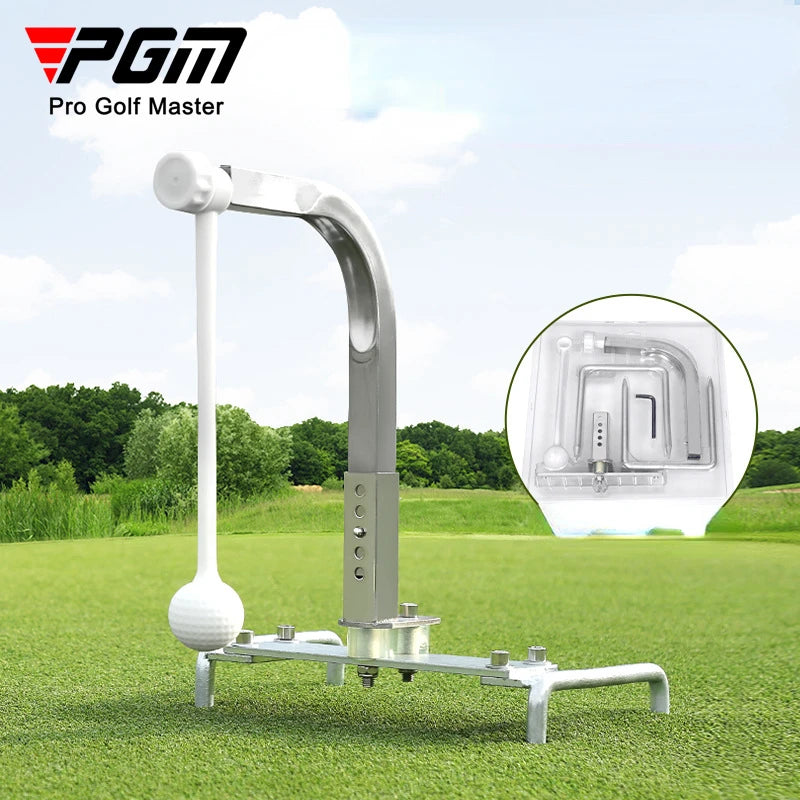 PGM Golf Swing Trainer - 360° Adjustable Practice Aid ATHLEXES