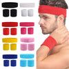 ActiveFlex 3PCs Sports Headband & Wristband Set ATHLEXES