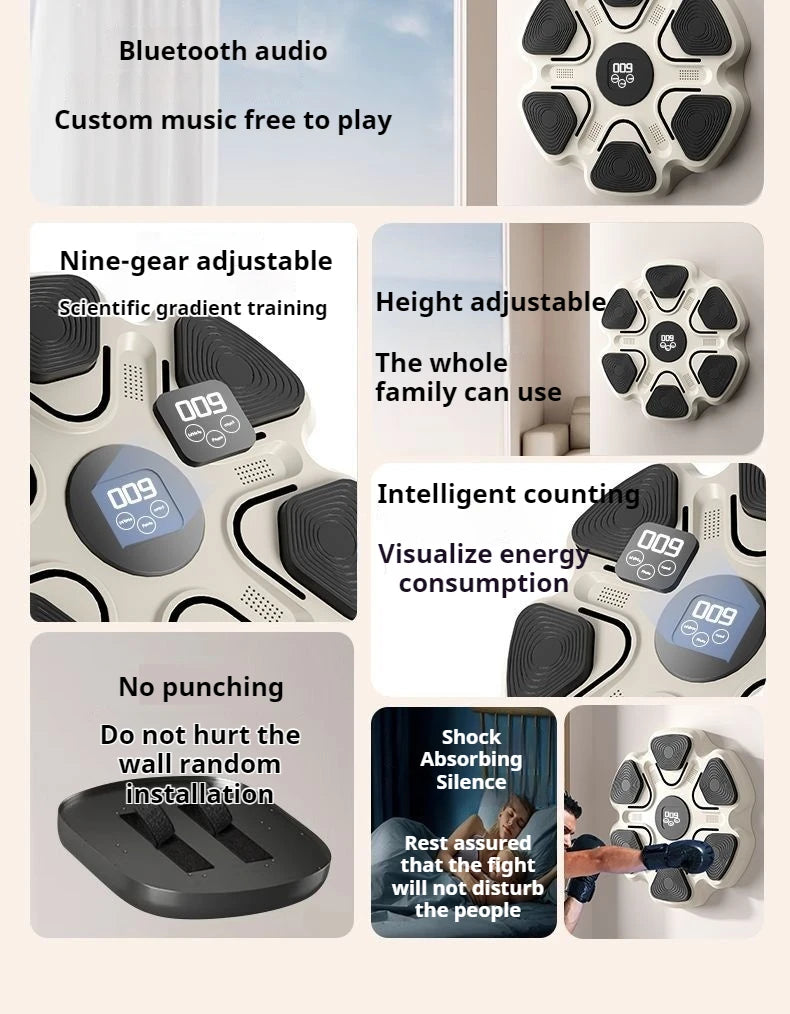 SmartBox Bluetooth Music Boxing Trainer ATHLEXES